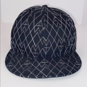 RARE! Nike Air Jordan Black/Silver MJ Jumpman Hat